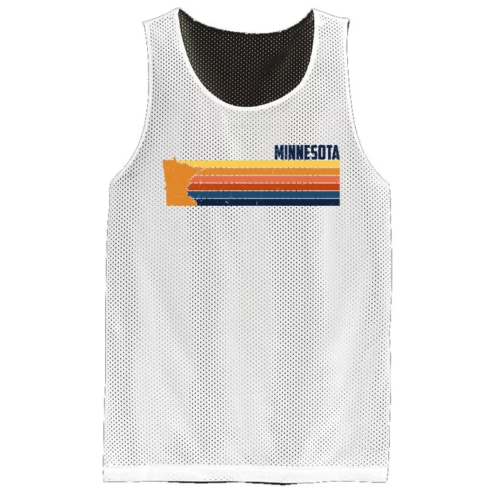 Retro Vintage Minnesota Mesh Reversible Basketball Jersey Tank