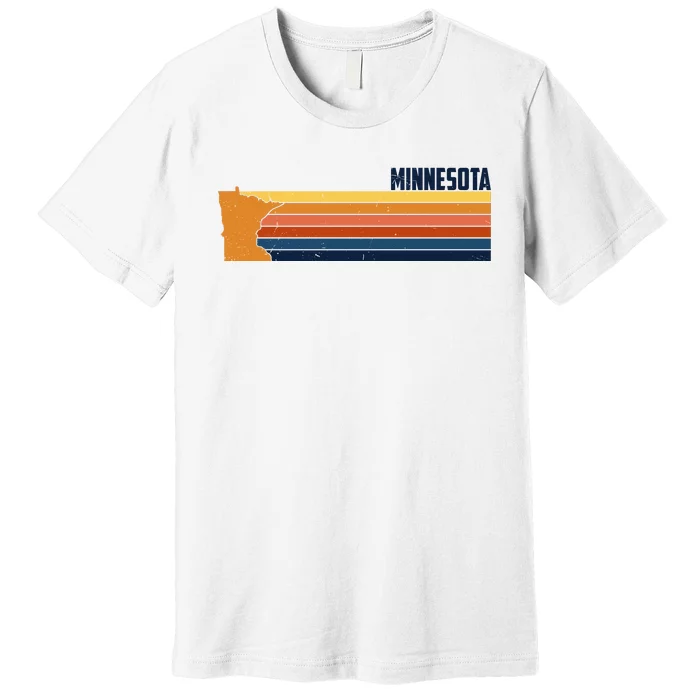 Retro Vintage Minnesota Premium T-Shirt