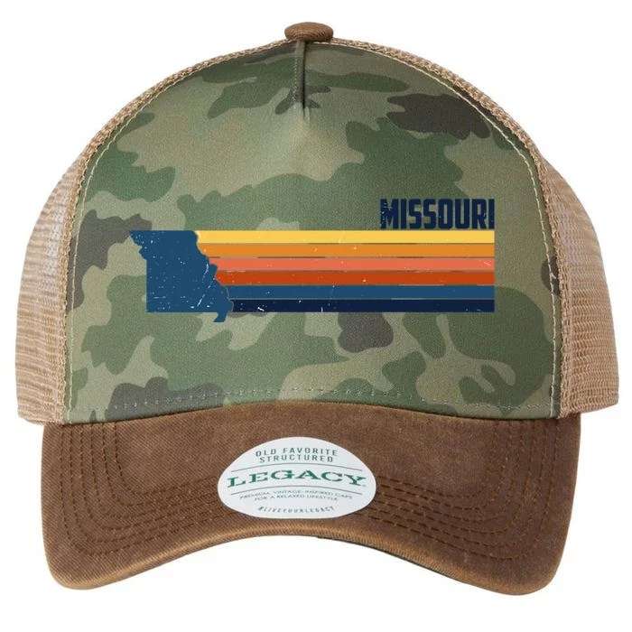 Retro Vintage Missouri Legacy Tie Dye Trucker Hat