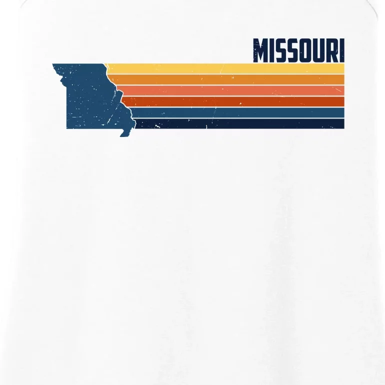 Retro Vintage Missouri Ladies Essential Tank