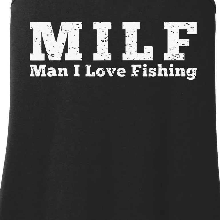 MILF Man I Love Fishing Ladies Essential Tank