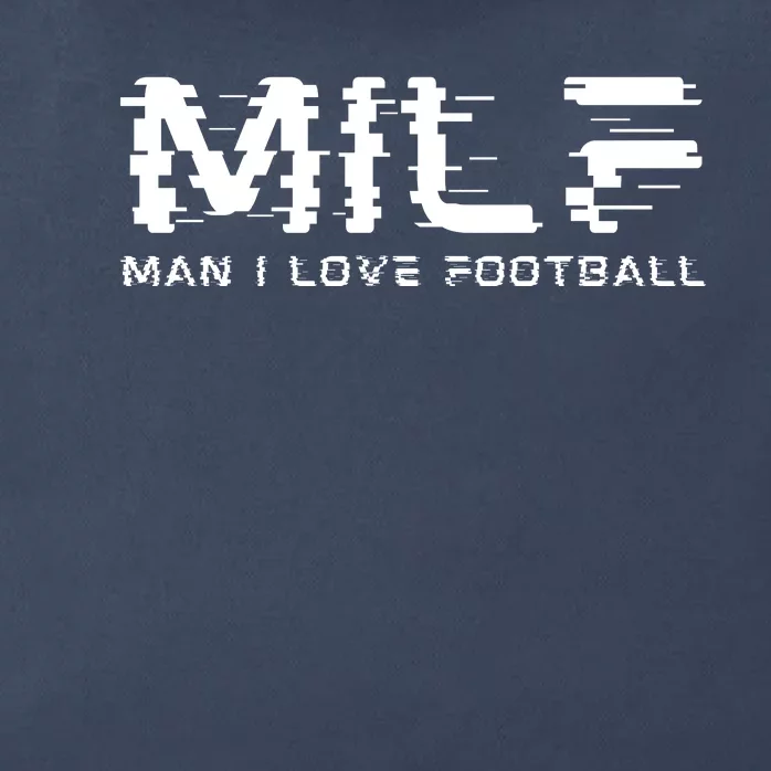 MILF Man I Love Football Zip Tote Bag