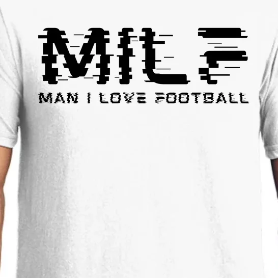 MILF Man I Love Football Pajama Set