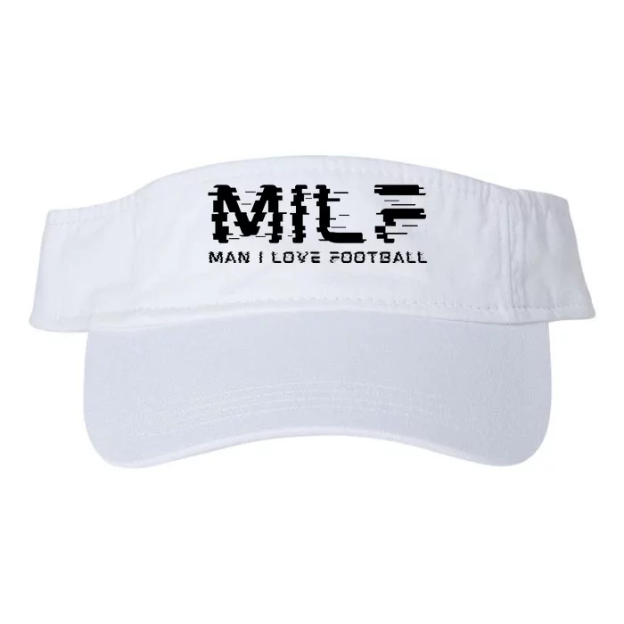 MILF Man I Love Football Valucap Bio-Washed Visor