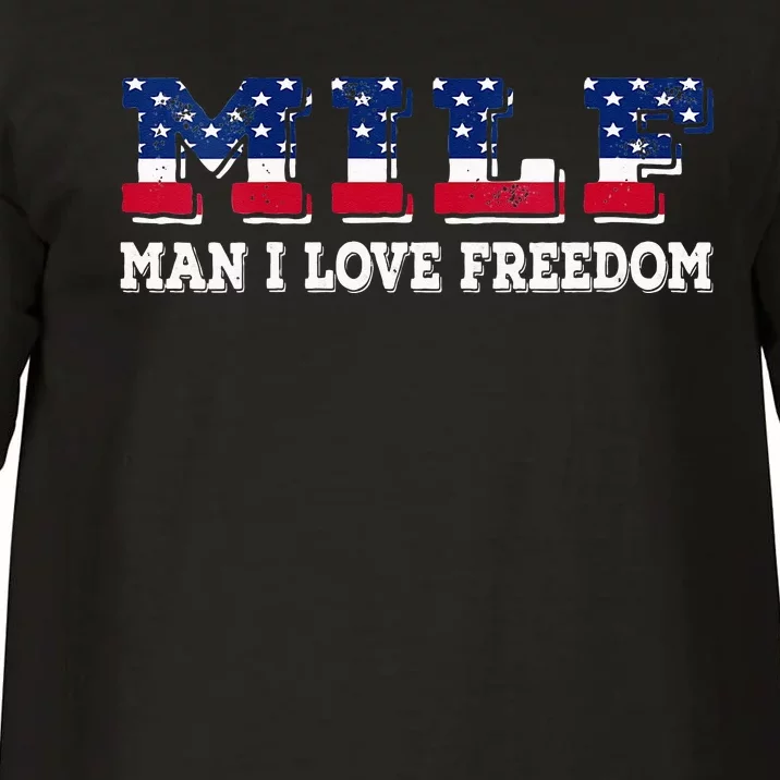 MILF Man I Love Freedom Funny Patriotic Comfort Colors T-Shirt