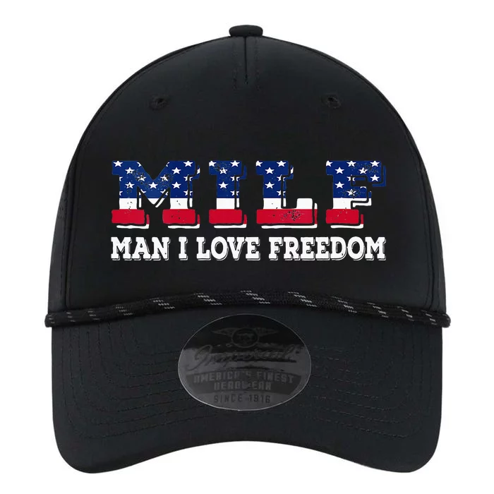 MILF Man I Love Freedom Funny Patriotic Performance The Dyno Cap