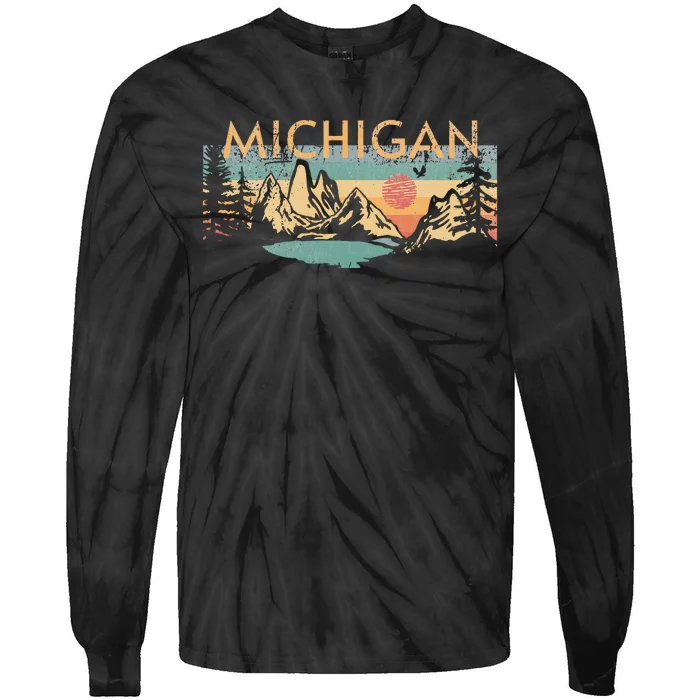 Michigan Tie-Dye Long Sleeve Shirt