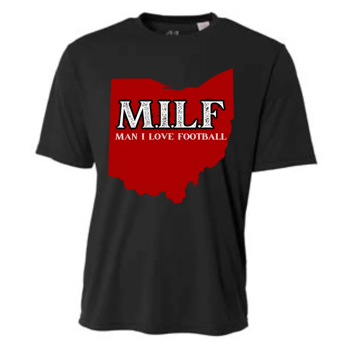 MILF Man I Love Football Cooling Performance Crew T-Shirt