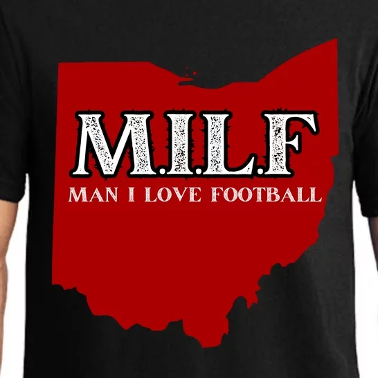 MILF Man I Love Football Pajama Set