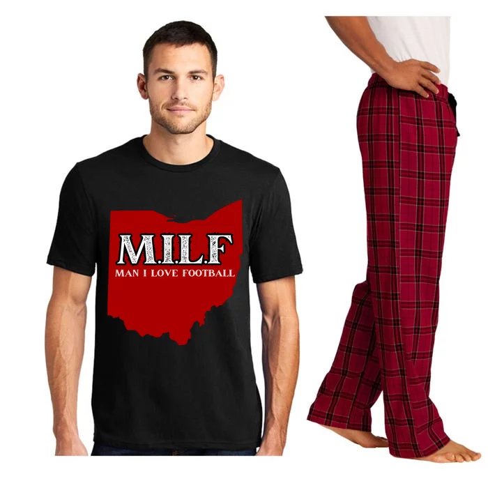 MILF Man I Love Football Pajama Set