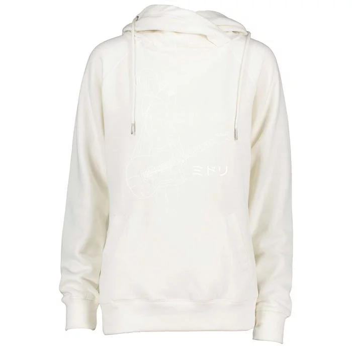 Midori Womens Funnel Neck Pullover Hood