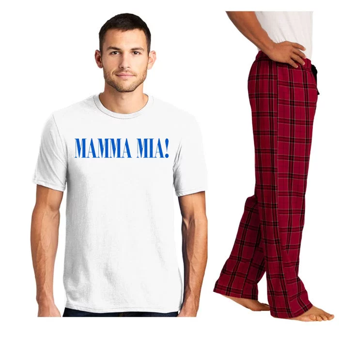 Mamma Mia Italian Novelty Christmas Gift Pajama Set