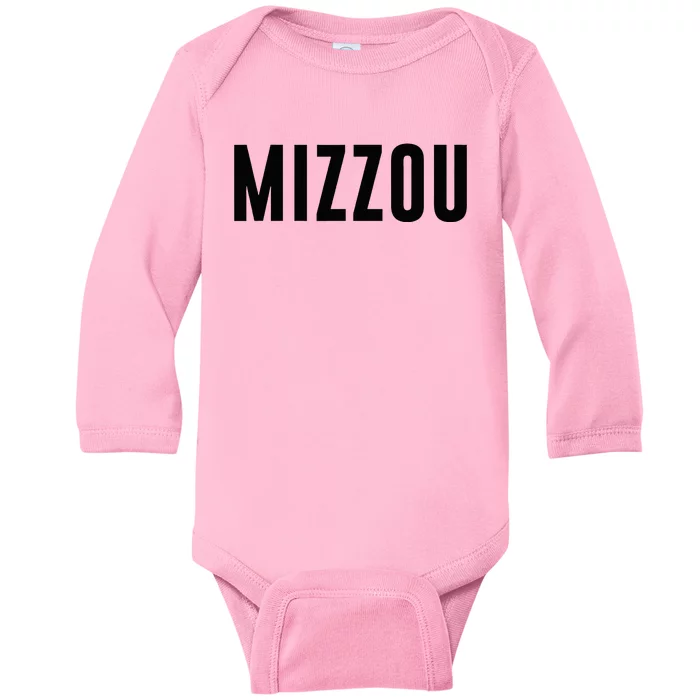 Mizzou Baby Long Sleeve Bodysuit