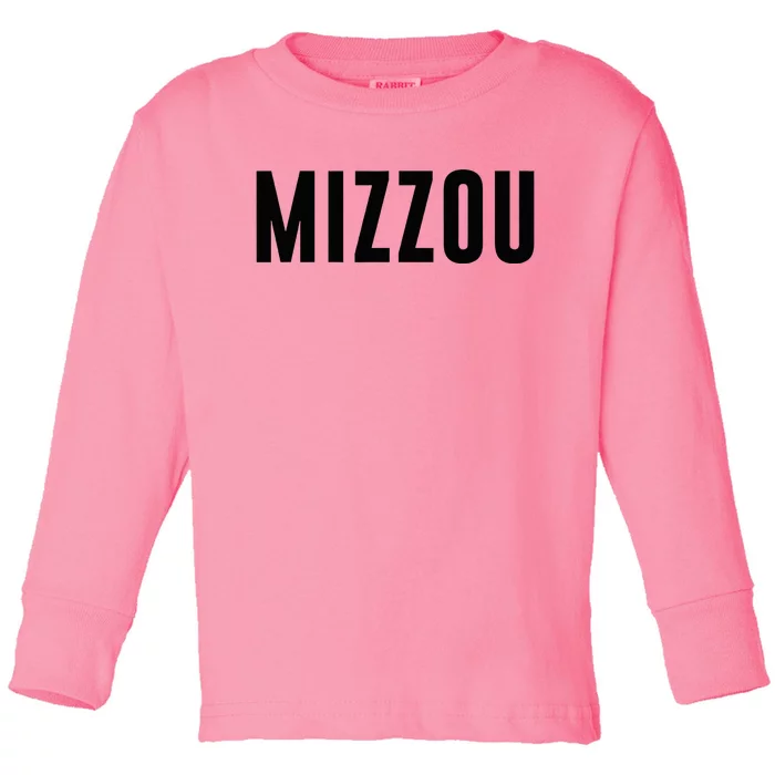 Mizzou Toddler Long Sleeve Shirt