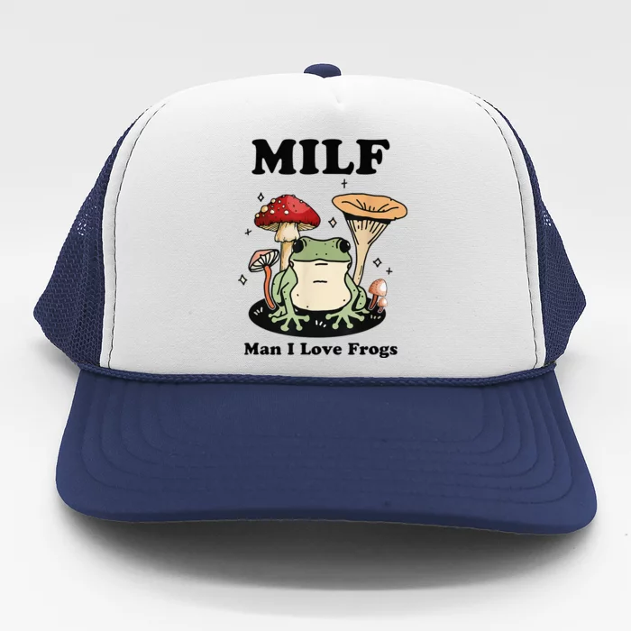 MILF Man I Love Frogs Bucket Hat, MILF Man I Love Frogs