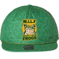 Milf Man I Love Frogs Funny Trucker Hat