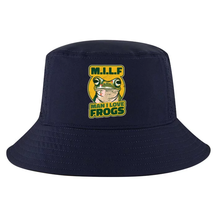 MILF Man I Love Frogs Funny Cool Comfort Performance Bucket Hat