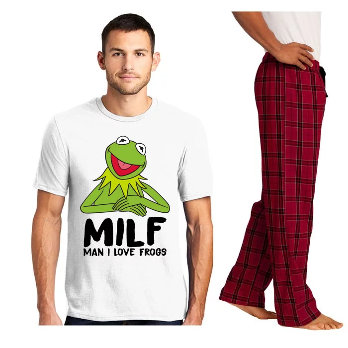 Milf Man I Love Frogs Pajama Set