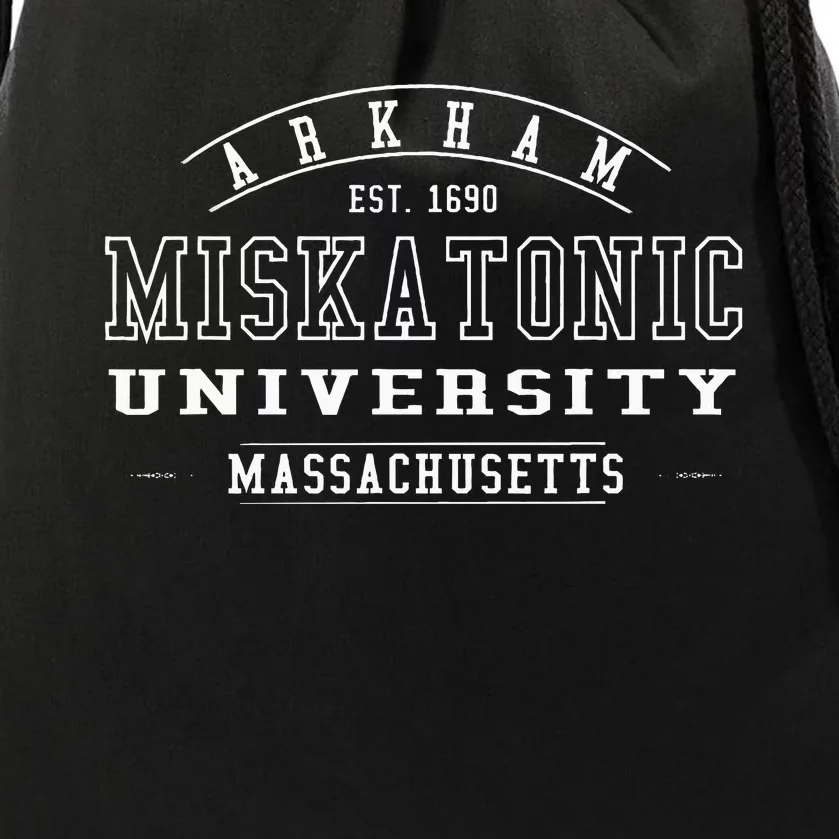 Miskatonic Drawstring Bag