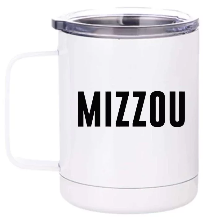 Mizzou Front & Back 12oz Stainless Steel Tumbler Cup