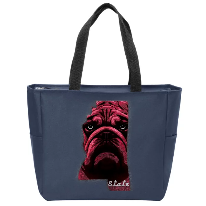 Mississippi Zip Tote Bag