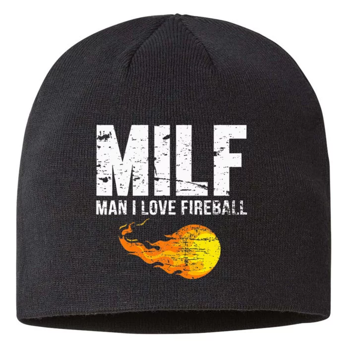 Milf Man I Love F.I.R.E.B.A.L.L 8 1/2in Sustainable Knit Beanie