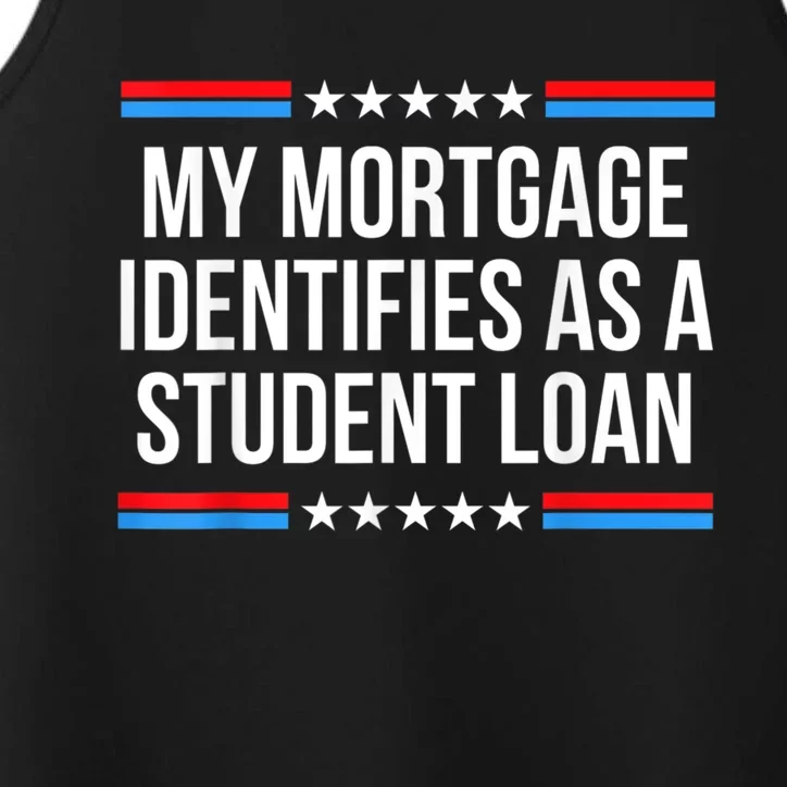 My Mortgage Identifies As A Student Loan Cancel Student Debt Performance Tank