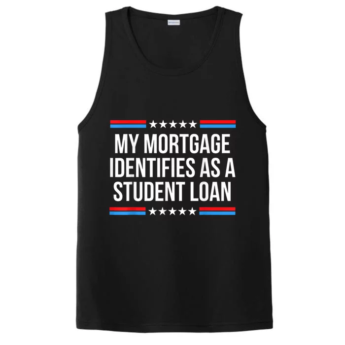 My Mortgage Identifies As A Student Loan Cancel Student Debt Performance Tank