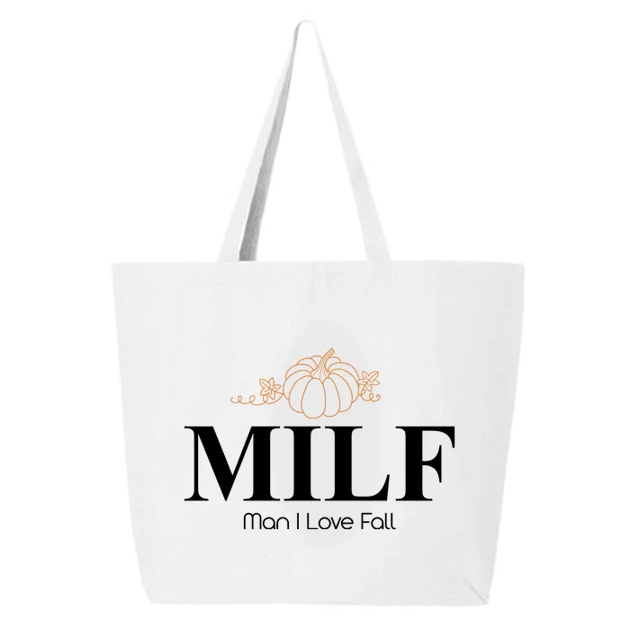 MILF Man I Love Fall October Lover 25L Jumbo Tote