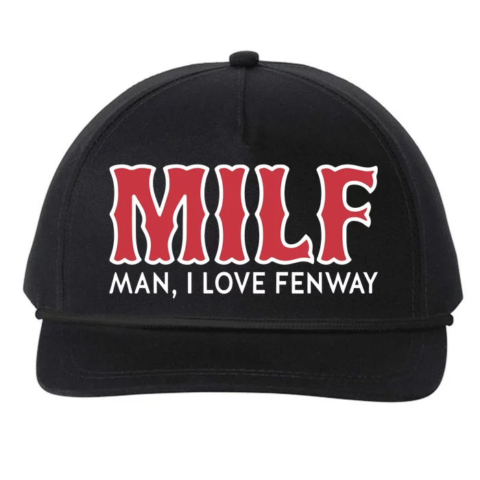 Milf Man I Love Fenway Snapback Five-Panel Rope Hat