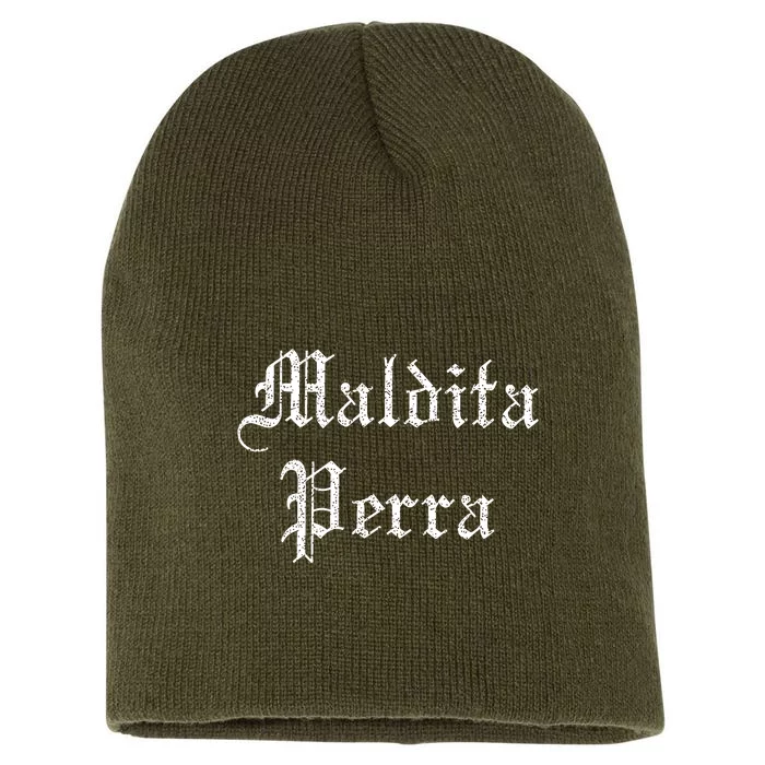 Mahogany Mommies ItS Harris Or Hell Short Acrylic Beanie