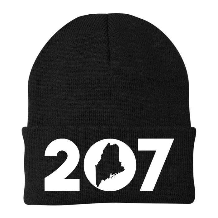 Maine Map Inside The 207 Area Code Maine Me Pride Knit Cap Winter Beanie