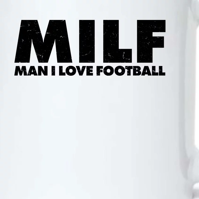 MILF Man I Love Football Black Color Changing Mug