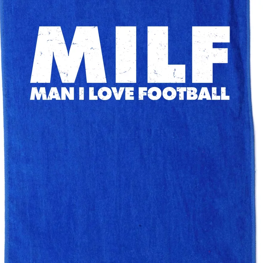 MILF Man I Love Football Platinum Collection Golf Towel