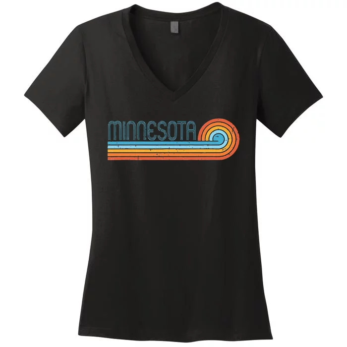 Minnesota Women's V-Neck T-Shirt