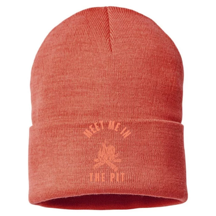 Meet Me In The Pit Campfire Sustainable Knit Beanie