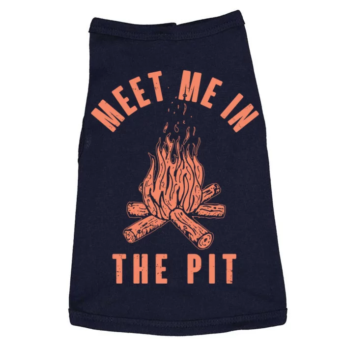 Meet Me In The Pit Campfire Doggie Tank