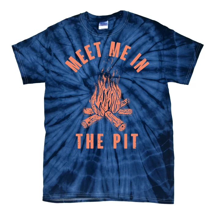 Meet Me In The Pit Campfire Tie-Dye T-Shirt