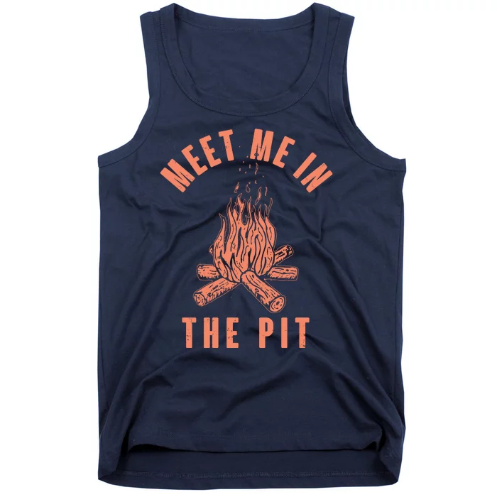 Meet Me In The Pit Campfire Tank Top