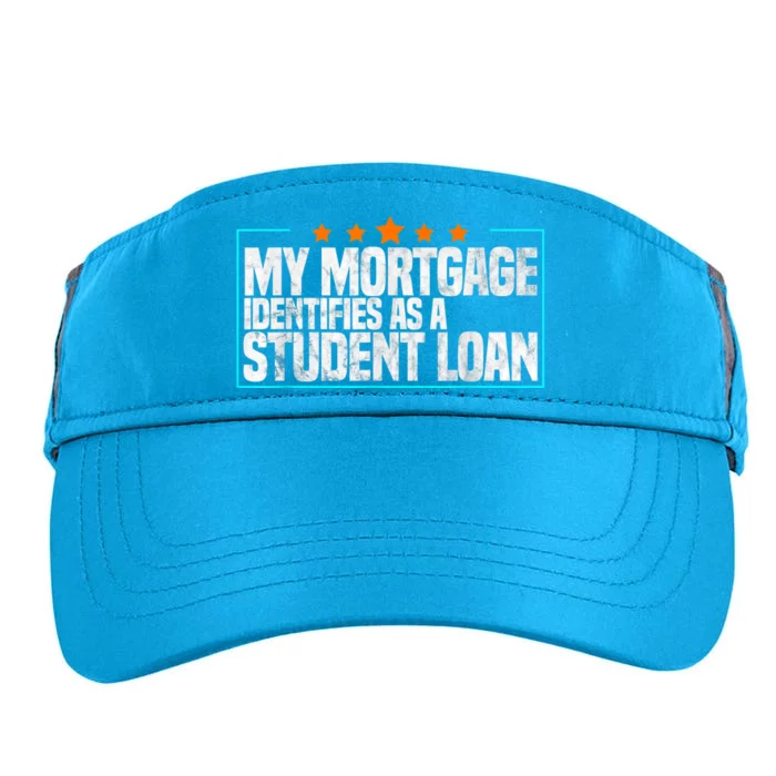 My Mortgage Identifies As A Student Loan College Students Adult Drive Performance Visor