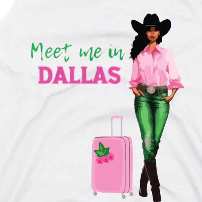 Meet Me In Dallas Tank Top