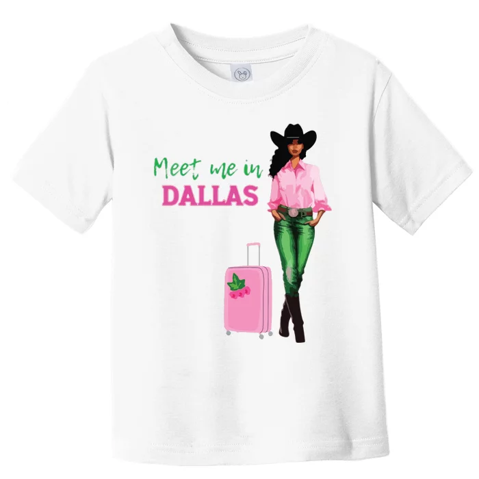 Meet Me In Dallas Toddler T-Shirt