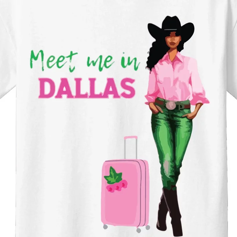 Meet Me In Dallas Kids T-Shirt