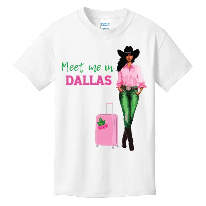 Meet Me In Dallas Kids T-Shirt