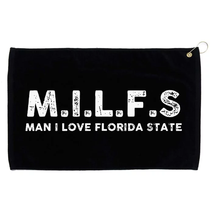 MILFS Man I Love Florida States Vintage Grommeted Golf Towel