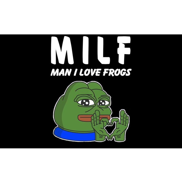 MILF Man I Love Frogs Bumper Sticker