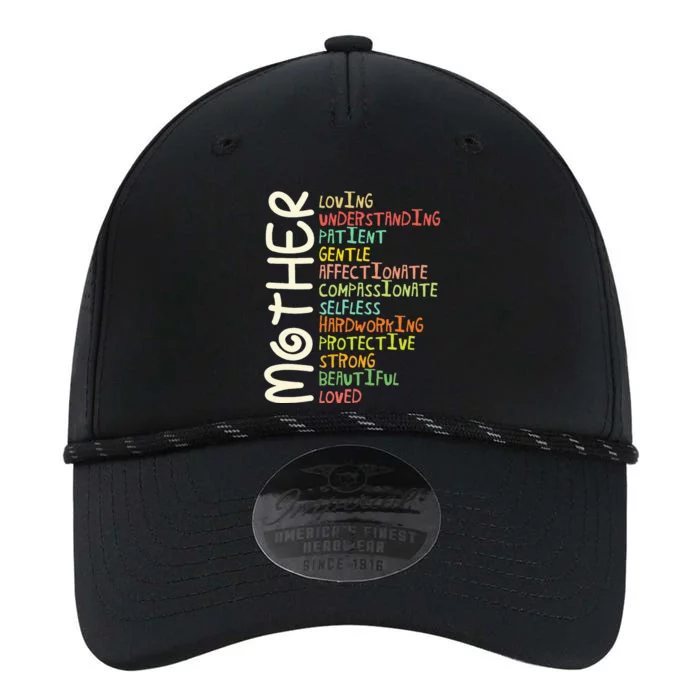 Mother Meaning I Love Mom Performance The Dyno Cap