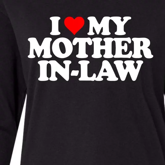 My Mother In Law Womens Cotton Relaxed Long Sleeve T-Shirt