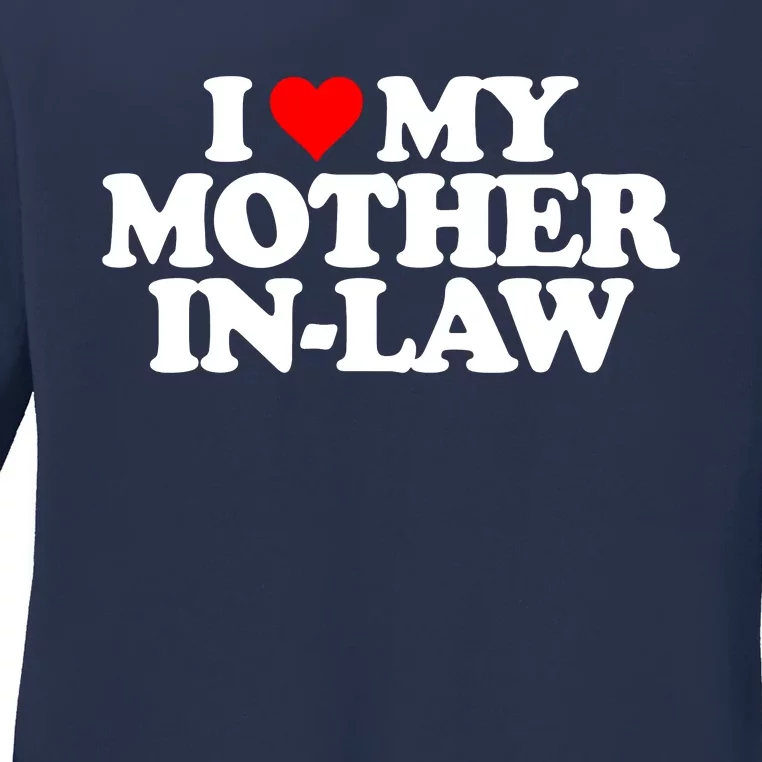 My Mother In Law Ladies Long Sleeve Shirt