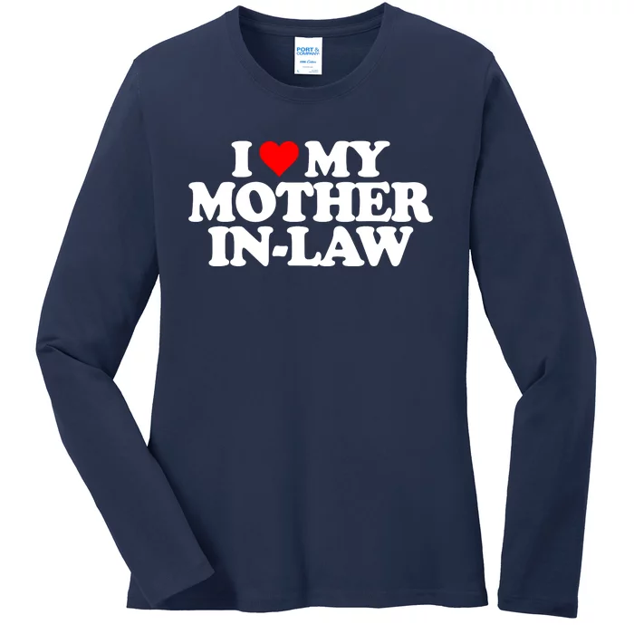 My Mother In Law Ladies Long Sleeve Shirt